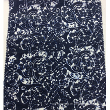 100 % Leinen Navy Paisley Design gedruckten Kleidungsstück / Home Textiles Gewebe